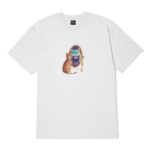 Huf Mirror T-Shirt - White - Streetart.fr